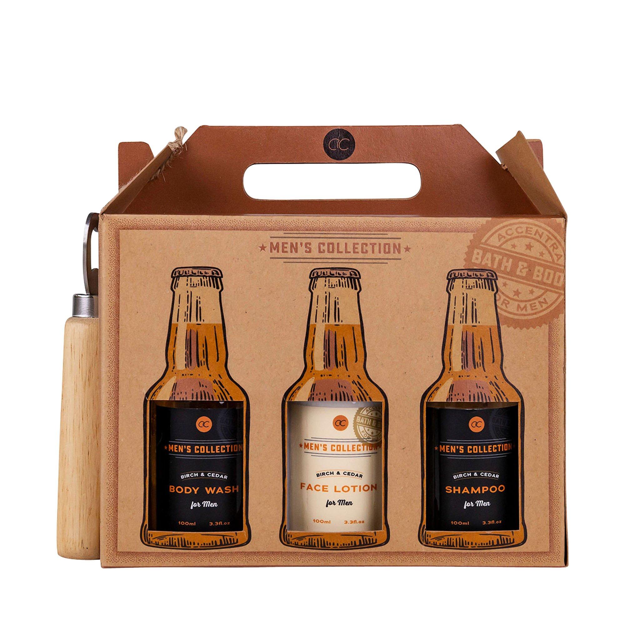 Image of Men's Collection In Sixpack Unisex Transparent Set