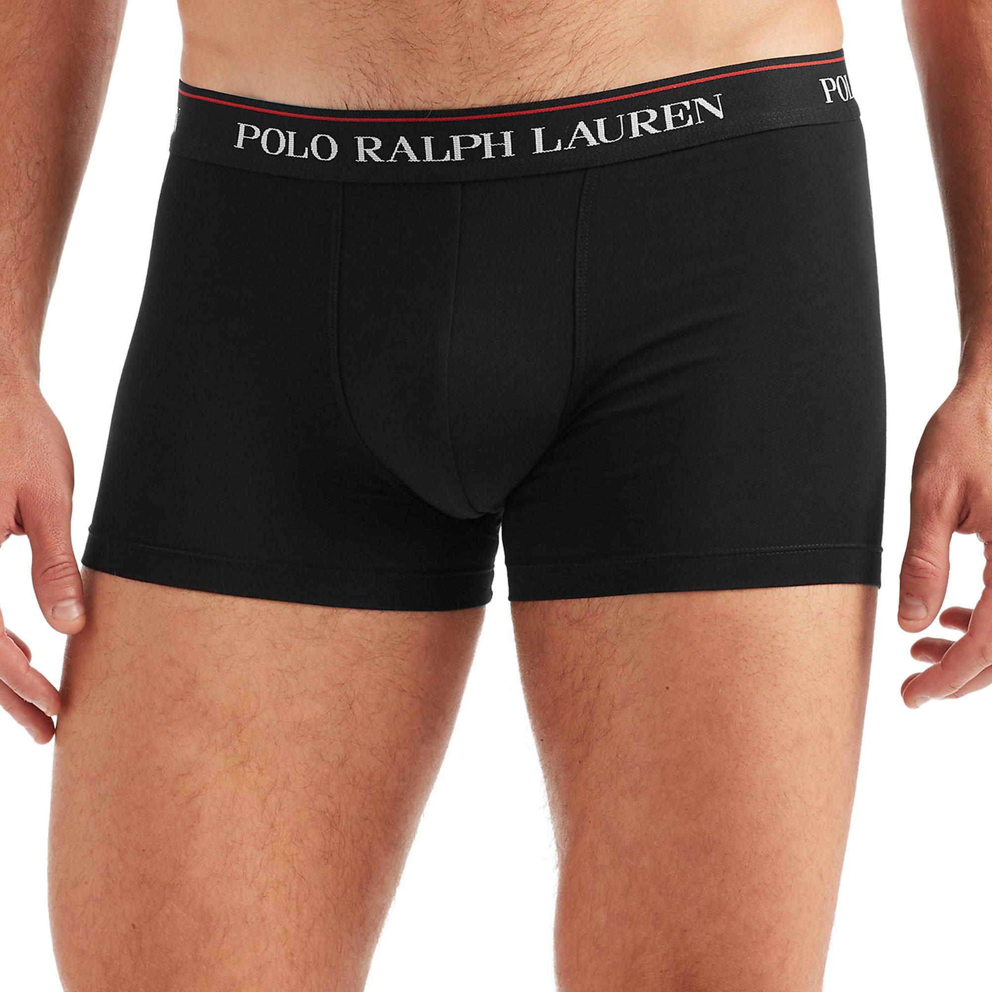 Ralph Lauren Classic Trunk 3 Pack Lot de 3 boxers 