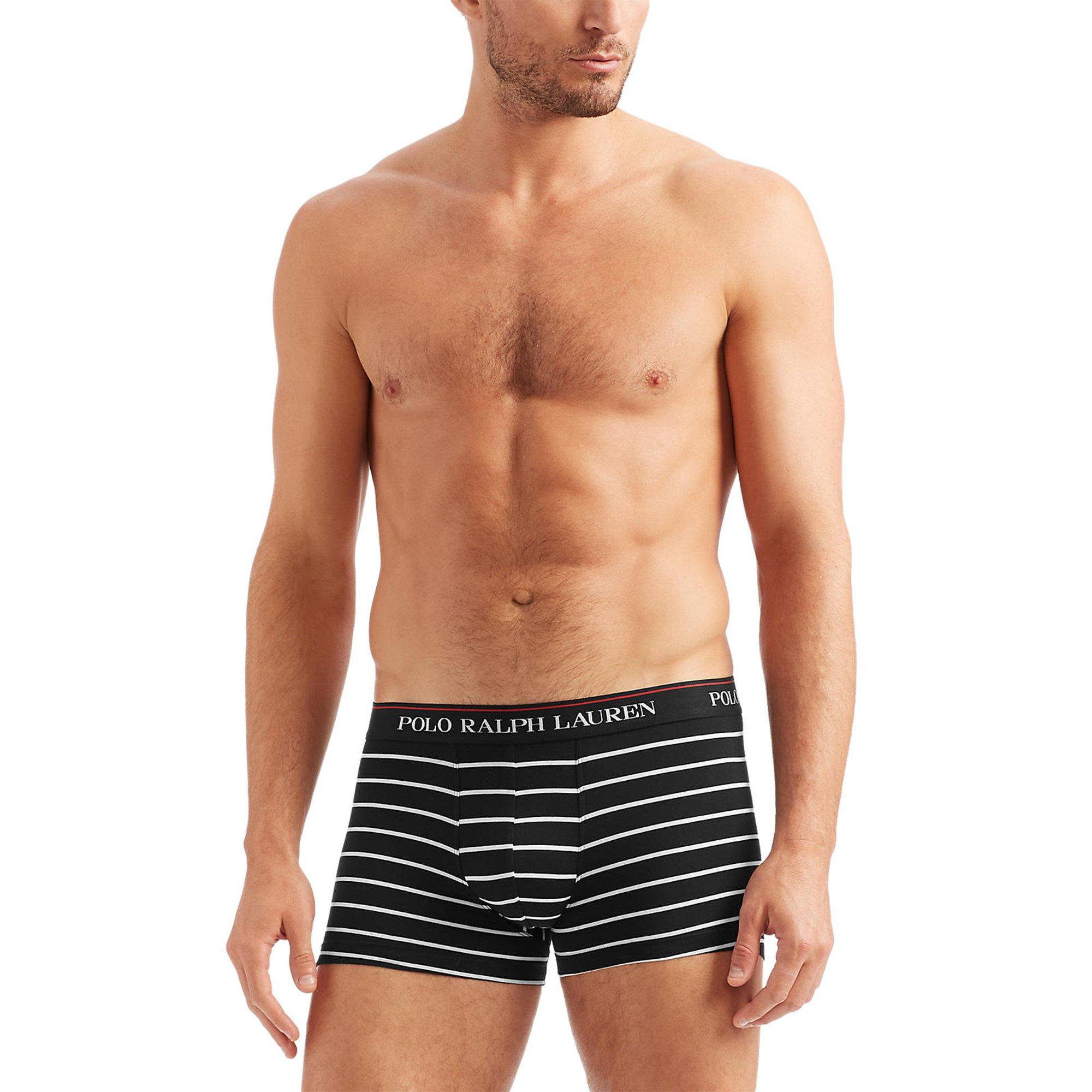 Ralph Lauren Classic Trunk 3 Pack Lot de 3 boxers 