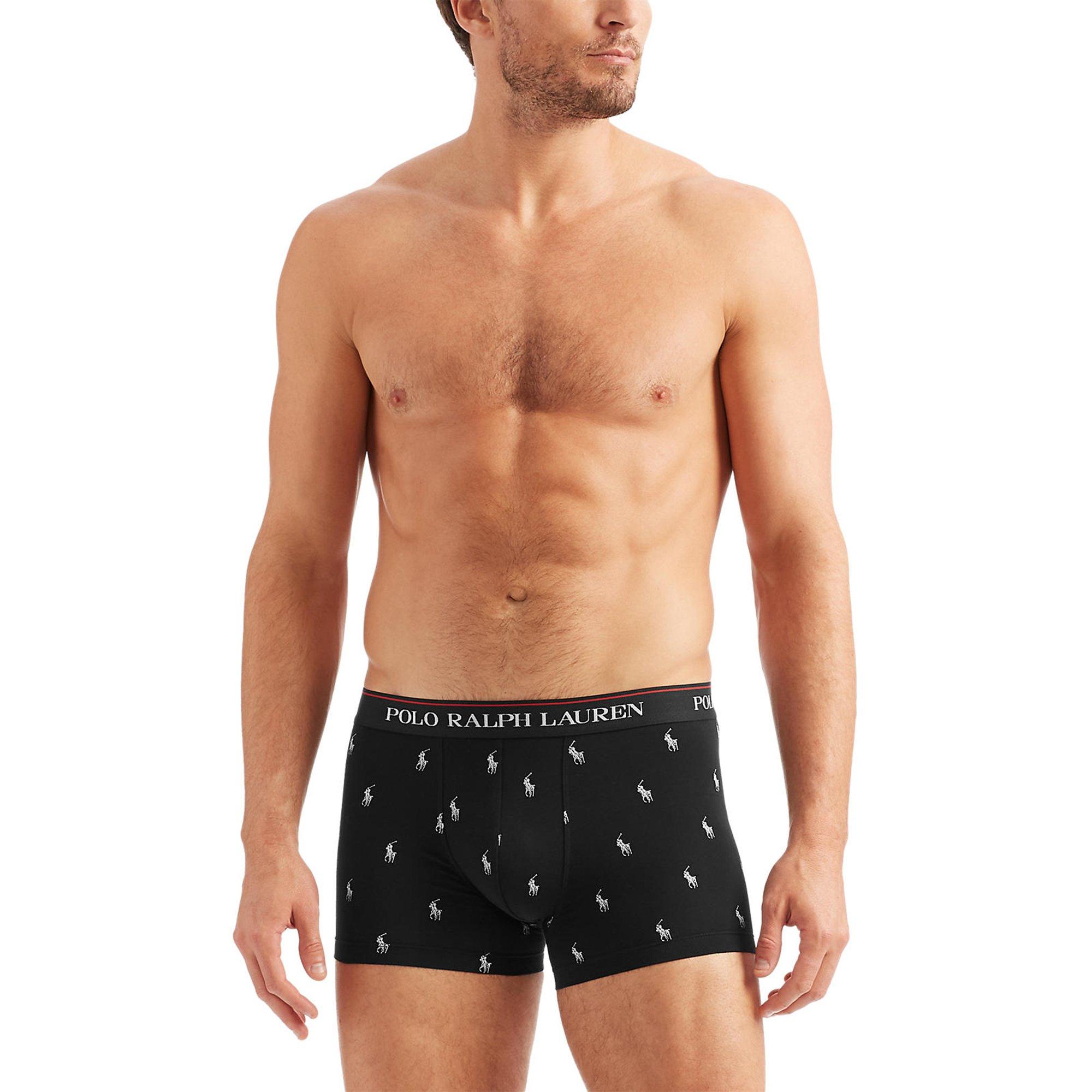 Ralph Lauren Classic Trunk 3 Pack Lot de 3 boxers 