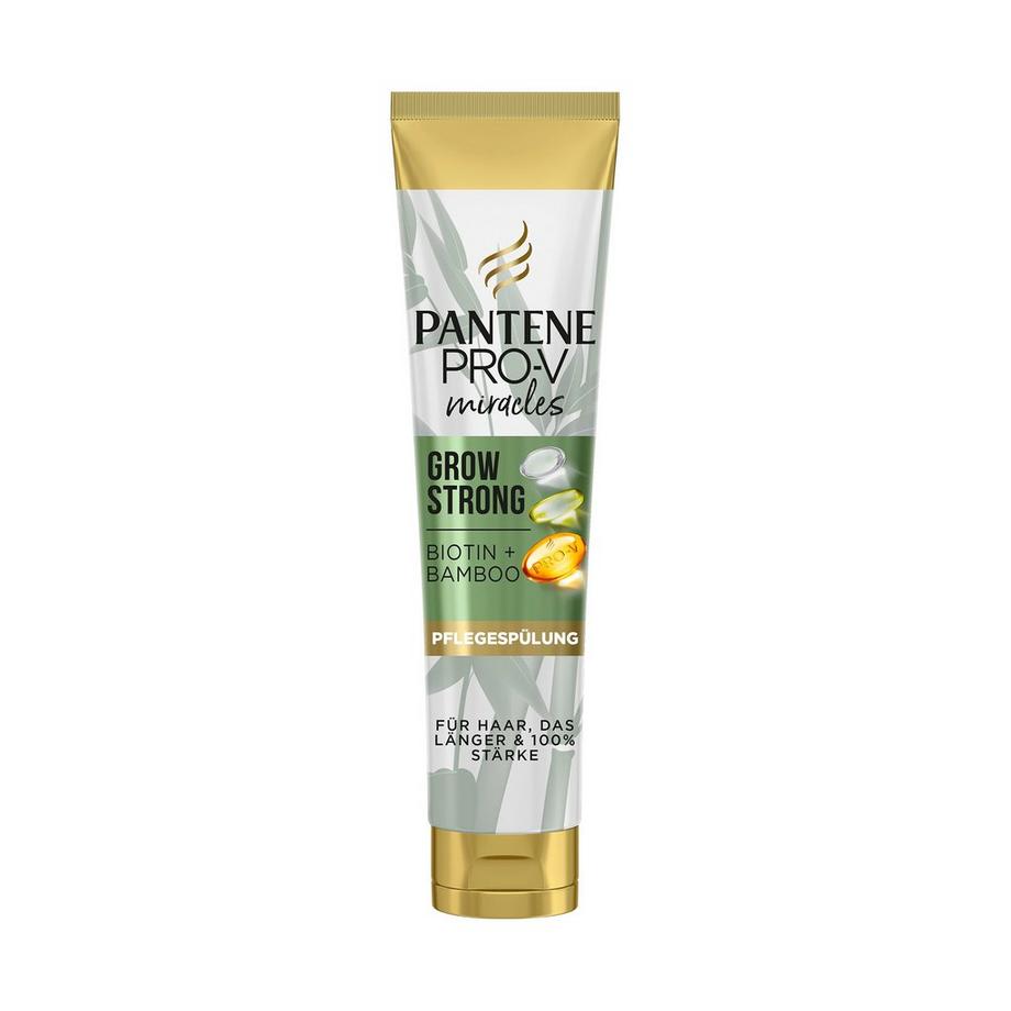 PANTENE  Miracles Grow Strong Pflegespülung Mit Biotin Und Bambus 