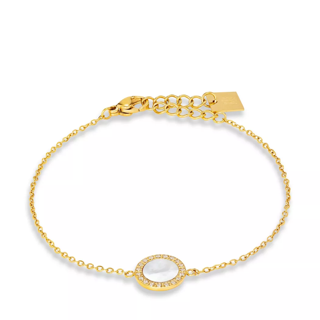 ZAG Bijoux - Armband, 19cm, Goldfarben