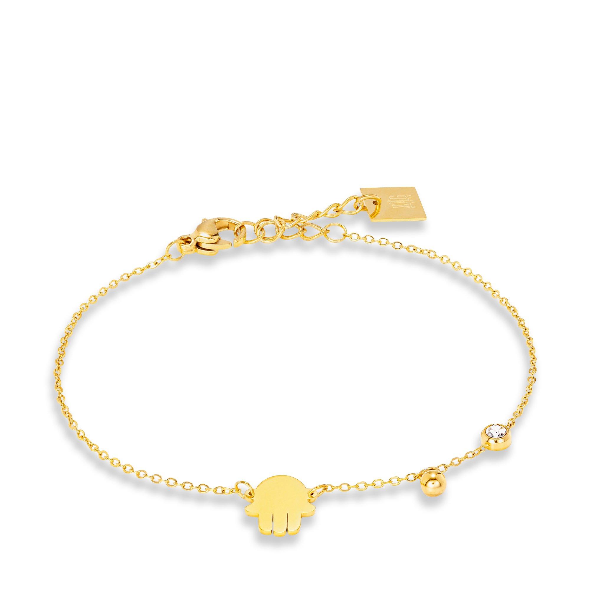 Image of Armband Damen Goldfarben 15cm