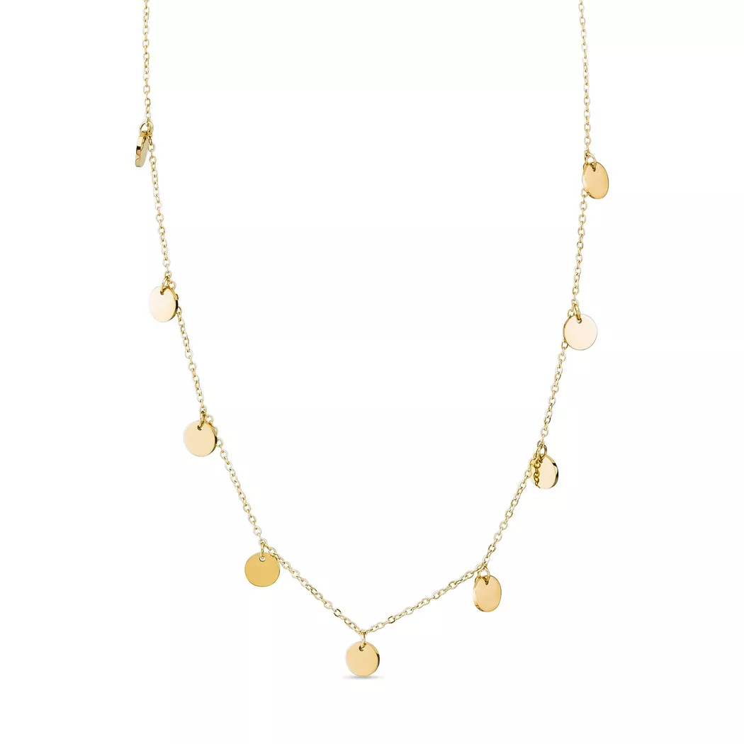 ZAG Bijoux - Halskette, 43cm, Goldfarben 5