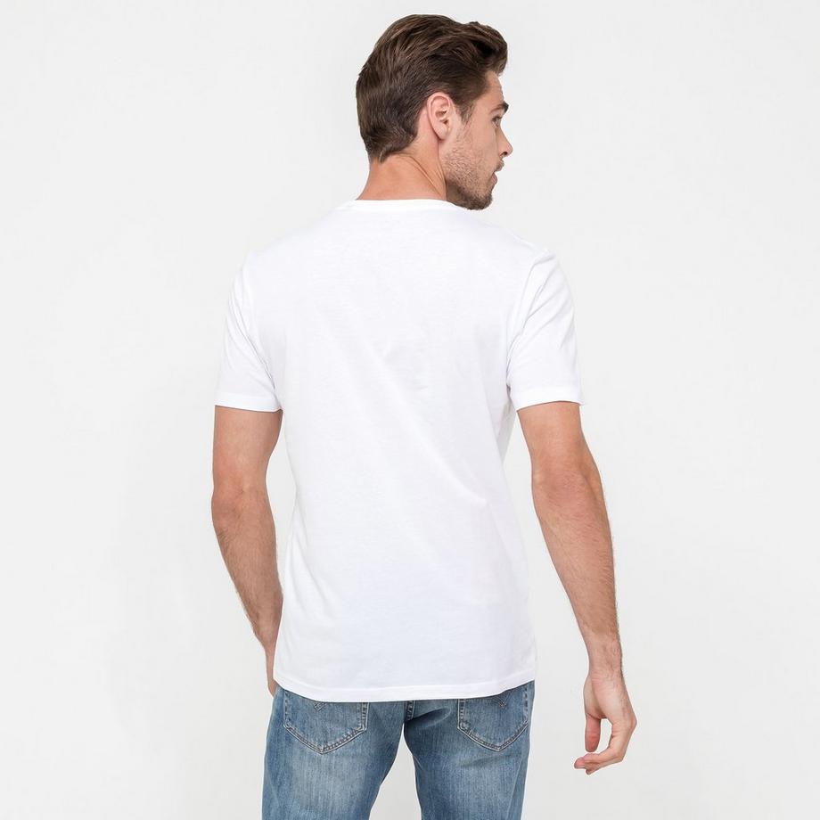 Manor Man T-shirt col rond manches courtes  