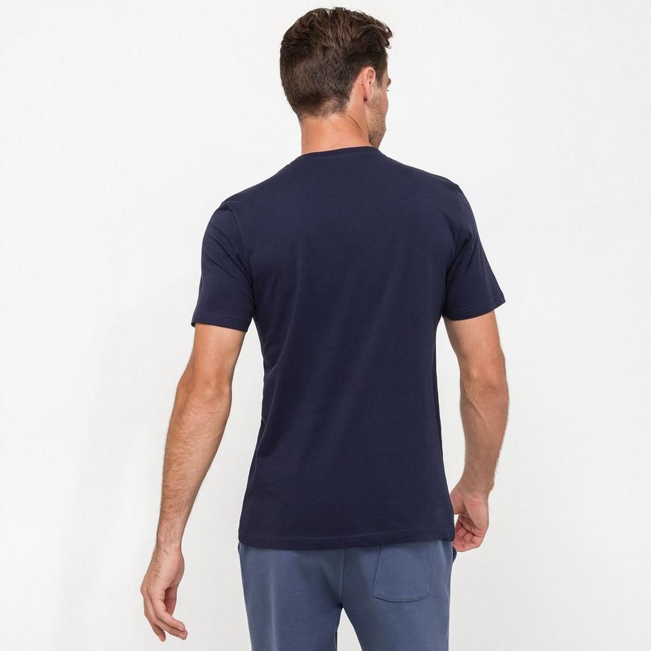 Manor Man T-shirt Col Rond Manches Courtes  