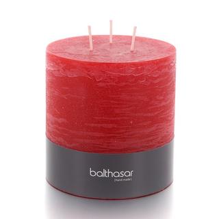 Balthasar Bougie cylindrique 3 mèches Rustico 