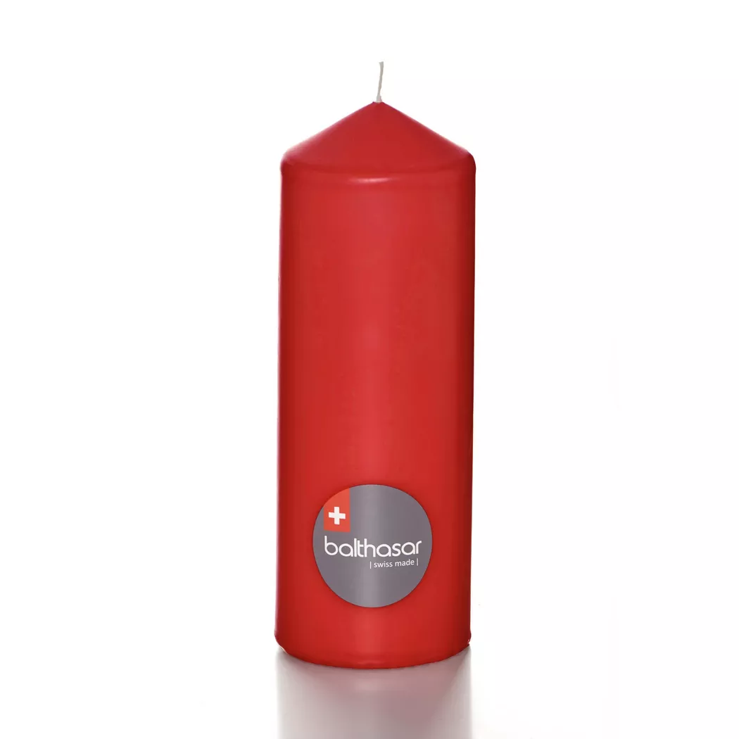 Balthasar - Zylinderkerze, 70X200MM, Rot