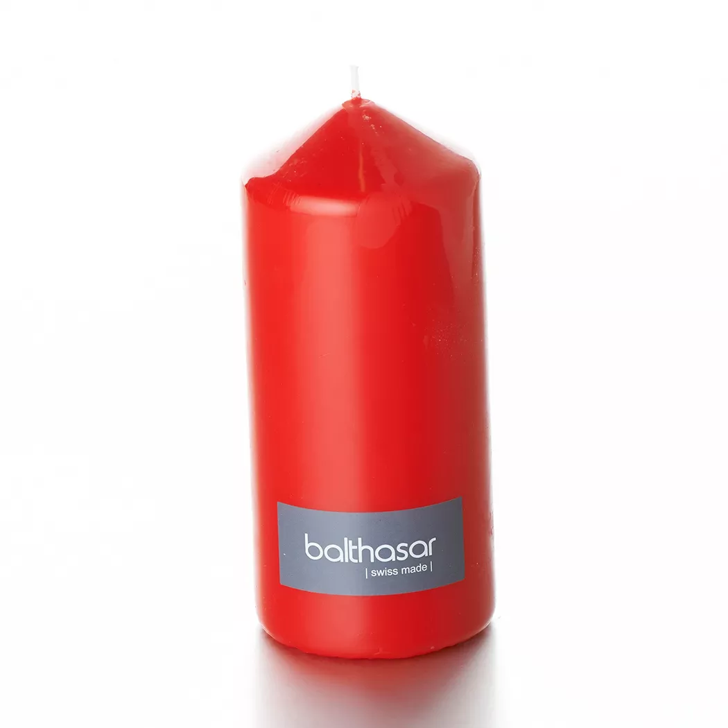 Balthasar - Zylinderkerze, 70X160MM, Rot