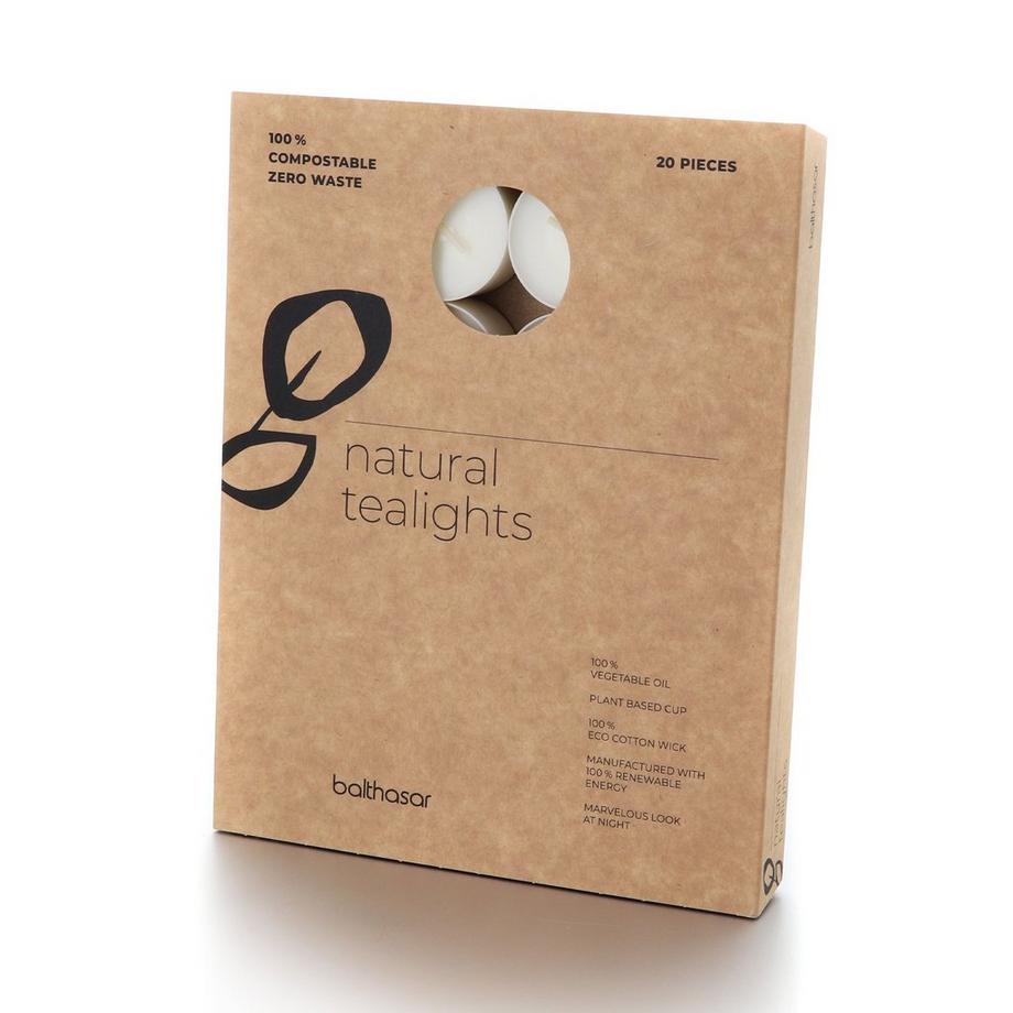 Balthasar Set bougies à chauffe-plat Set bougies à chauffe-plat 