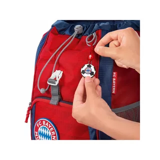 Step by Step Schulrucksack-Set, 3-teilig KID FC Bayern, Kid Mia san Mia Multicolor
