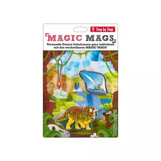 Step by Step Tornister Anhänger Set MAGIC MAGS, Dino Life Multicolor