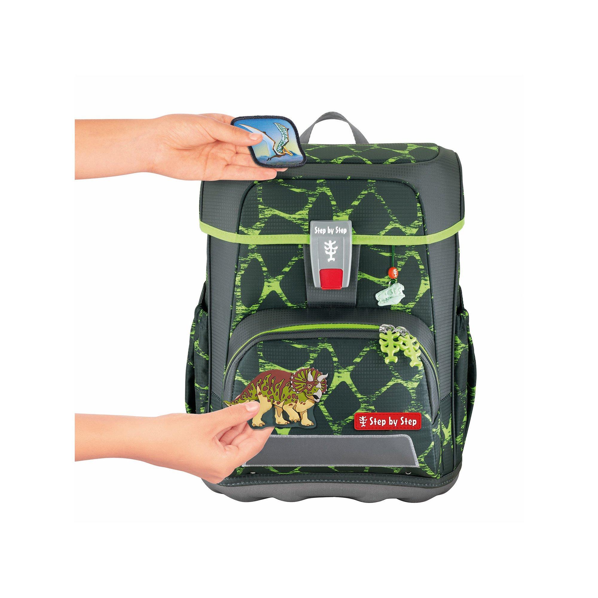 Step by Step Deco set per zaino MAGIC MAGS, Dino Life 