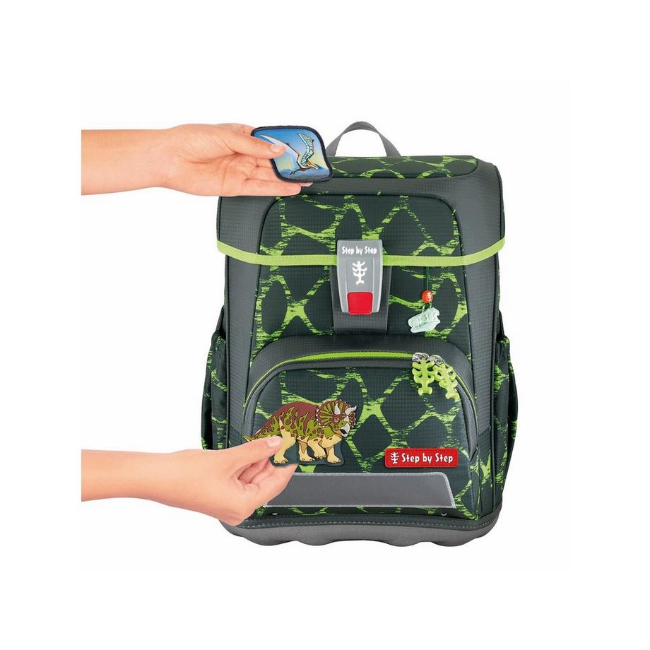 Step by Step Tornister Anhänger Set MAGIC MAGS, Dino Life 