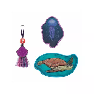 Step by Step Tornister Anhänger Set MAGIC MAGS MOVE, Turtle Multicolor