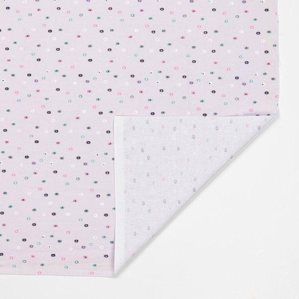 RICO-Design Baumwollstoff Streublümchen gross 