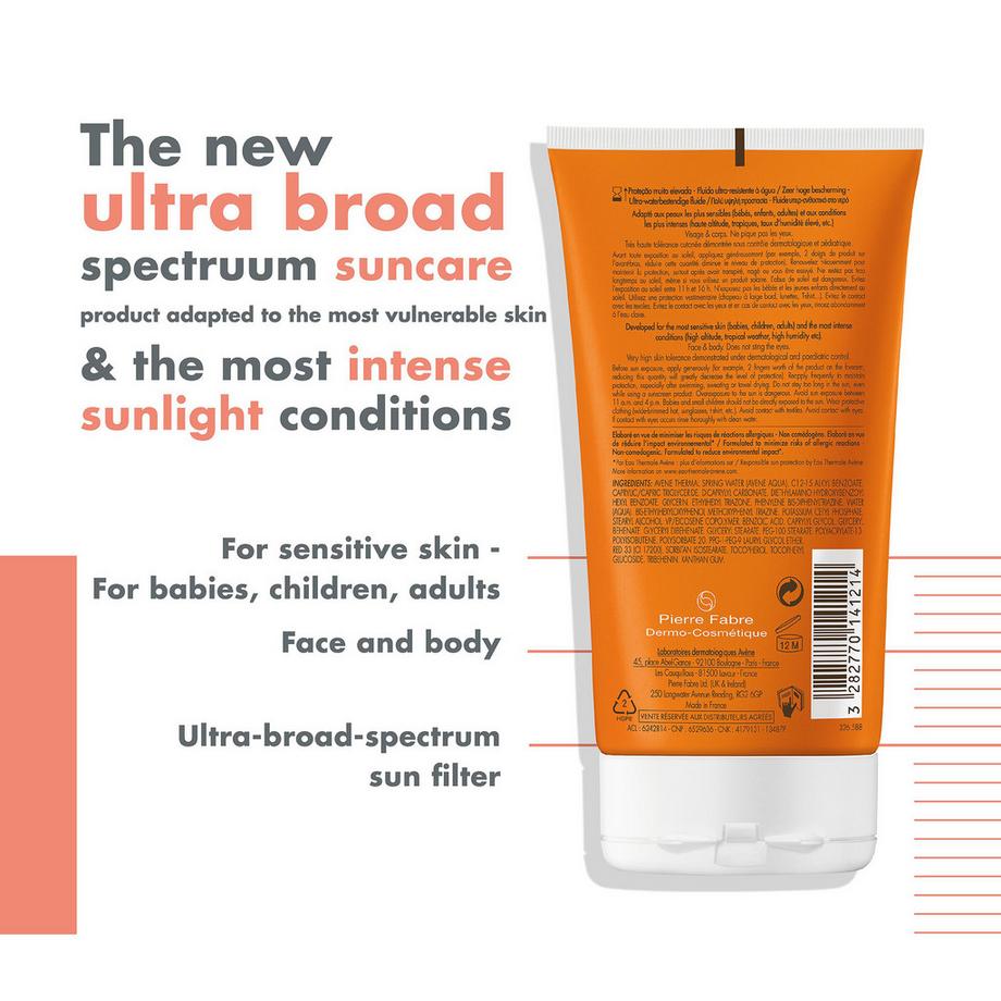 Avene Protection solaire Protection intense SPF 50 