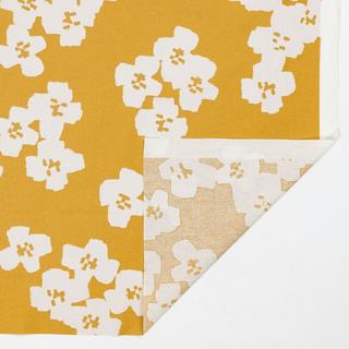 RICO-Design Tessuto di cotone Fiori sparsi grandi 