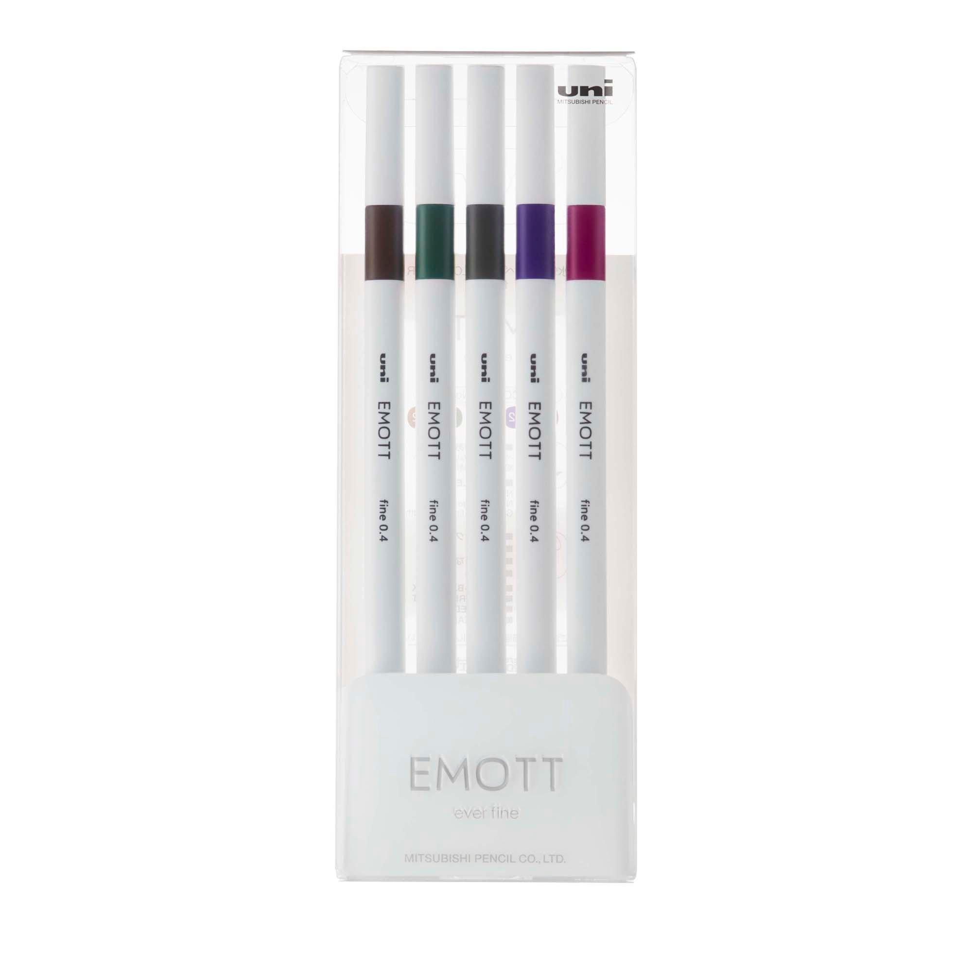 uni-ball Fineliner Set Emott 