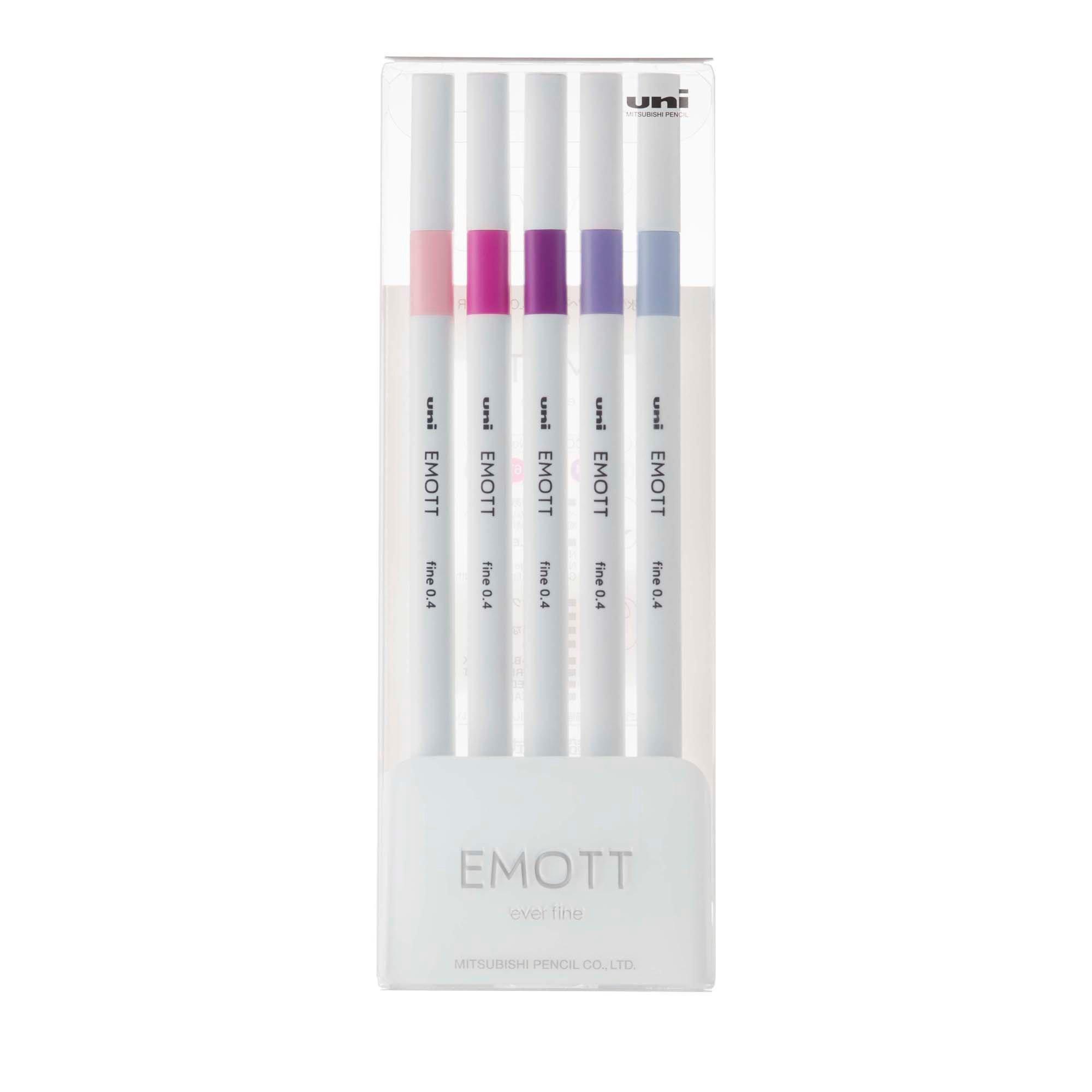 uni-ball Fineliner Set Emott 