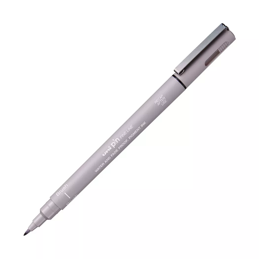 uni-ball - Fineliner, 1 Stück, Dunkelgrau