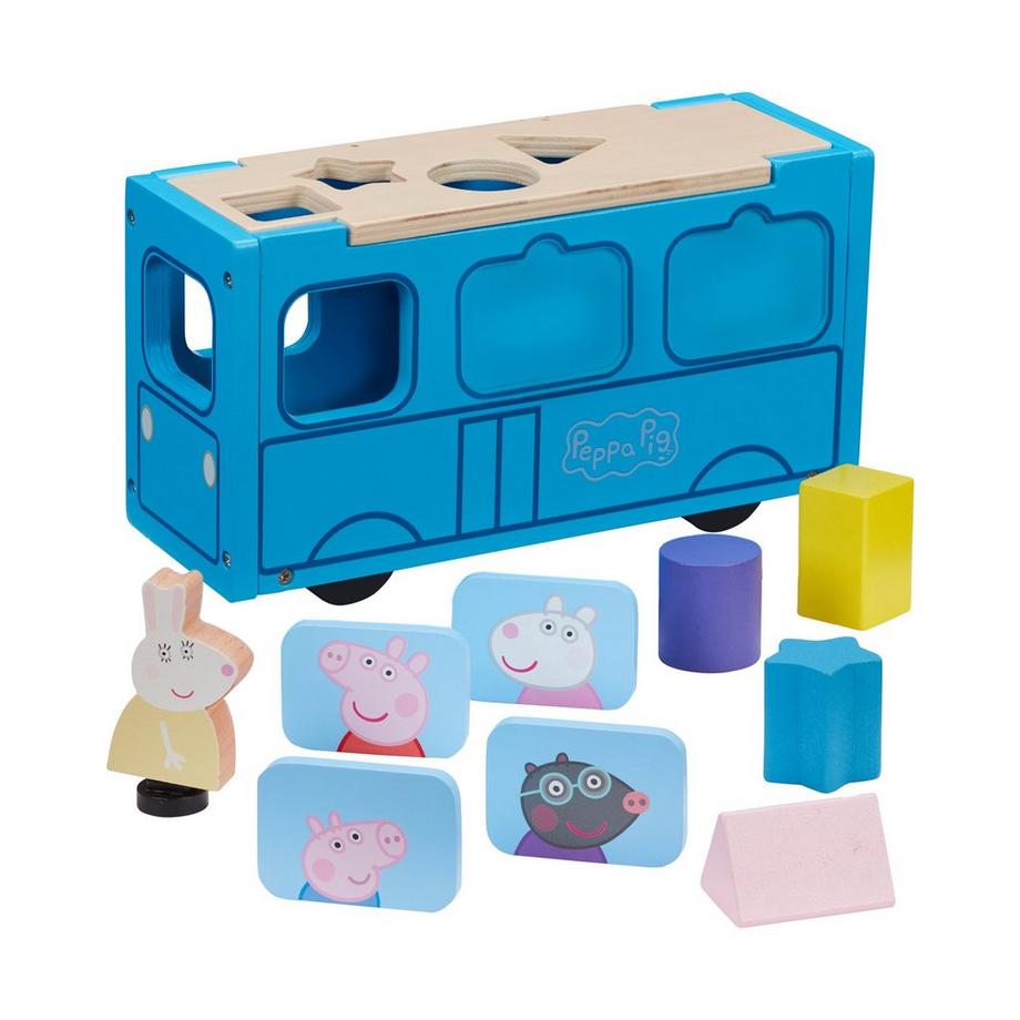 Toy Options  Peppa Pig Bus scolaire 
