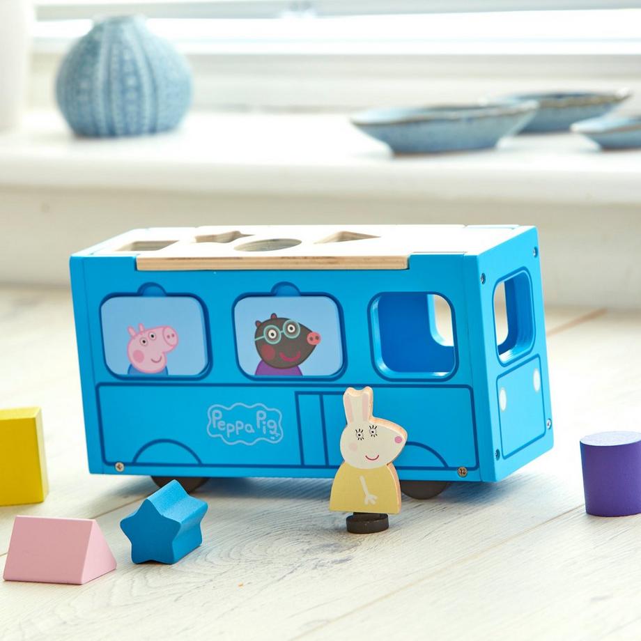 Toy Options  Peppa Pig Bus scolaire 