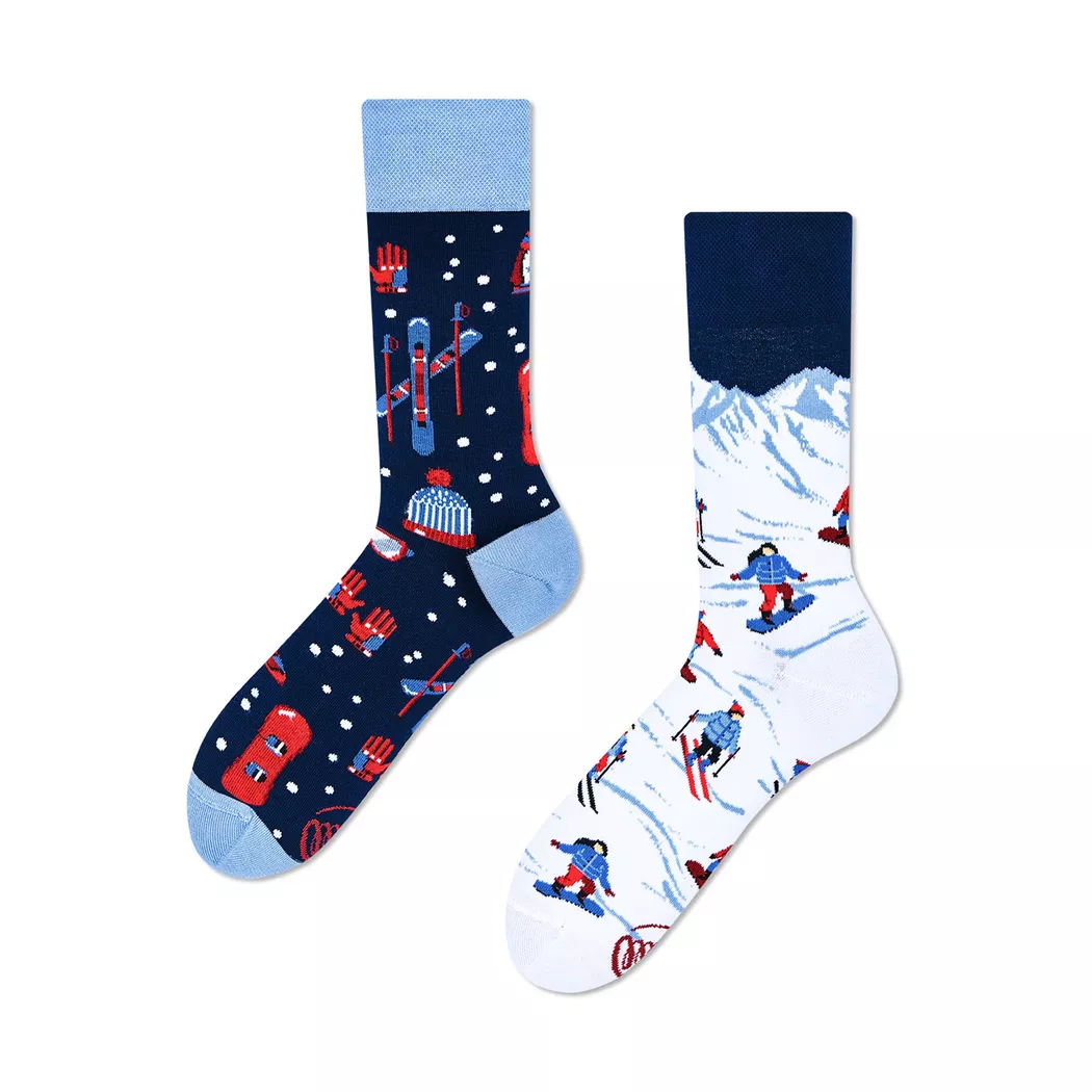 Many Mornings Swiss Journey Socks Multicolor 39-42 8