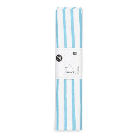 RICO-Design Tessuto di cotone Fiori sparsi grandi 