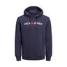 JACK & JONES Sweat-shirt JJECORP OLD LOGO SWEAT HOOD Marine