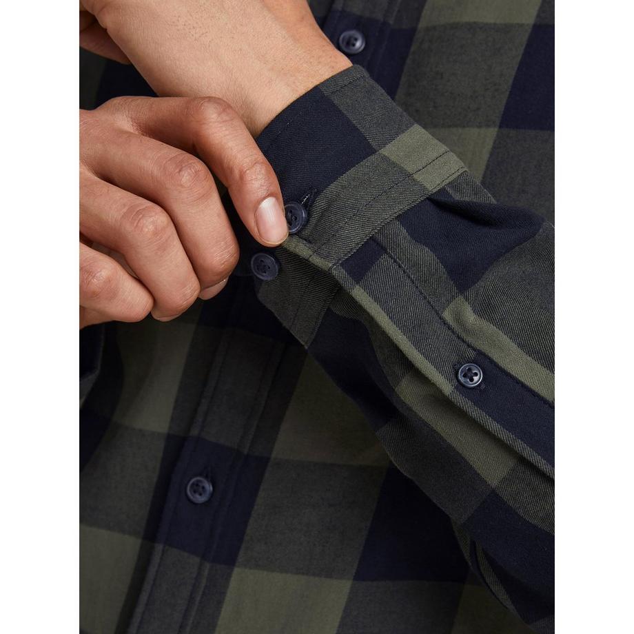 JACK & JONES Egingham Twill Chemise Manches Longues à Carreaux  