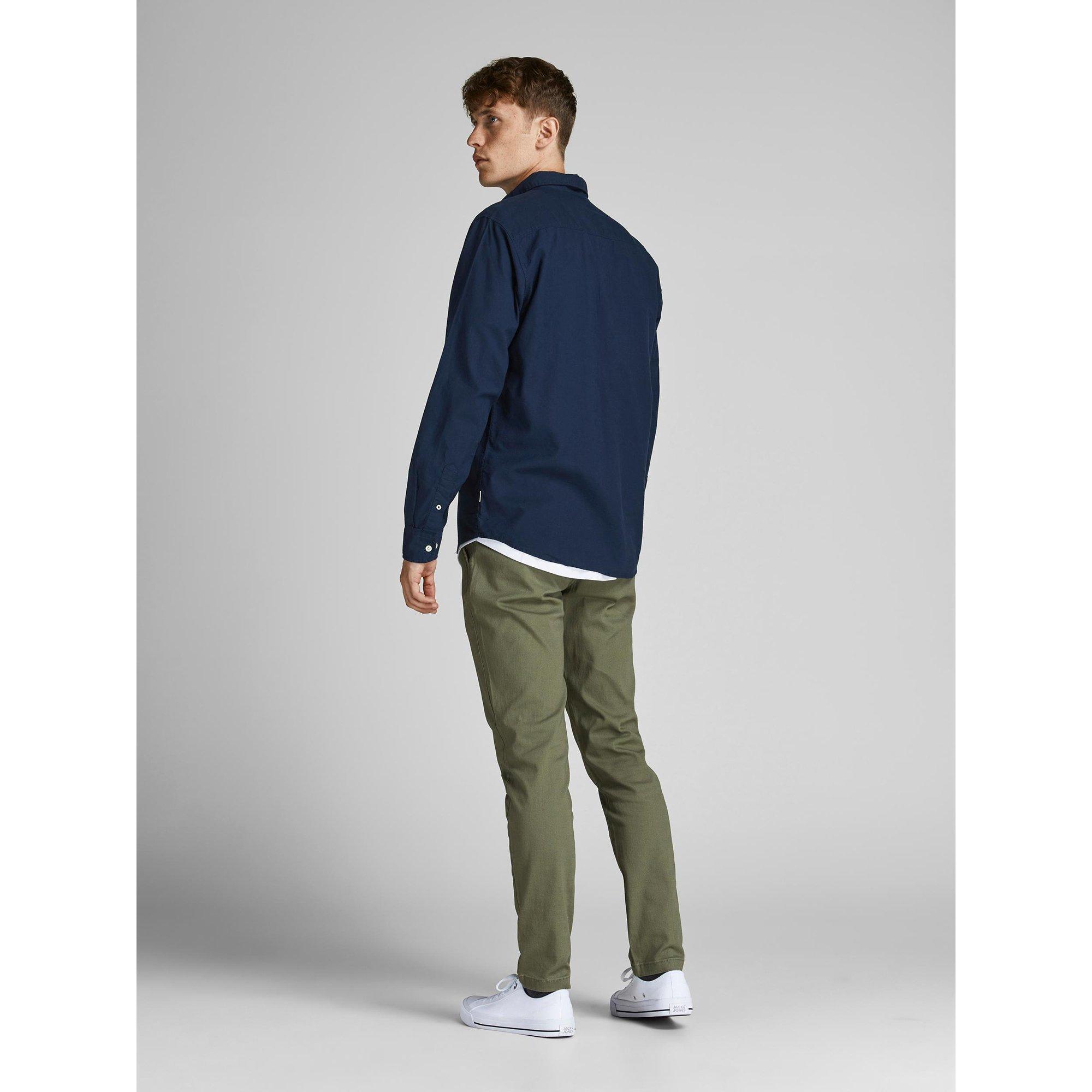 JACK & JONES JJEoxford Slim Fit Langarmhemd  