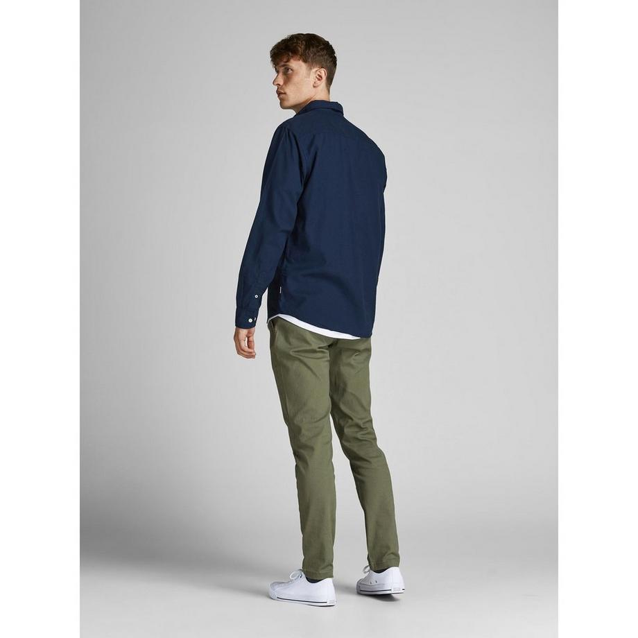 JACK & JONES JJEoxford Slim Fit Langarmhemd  