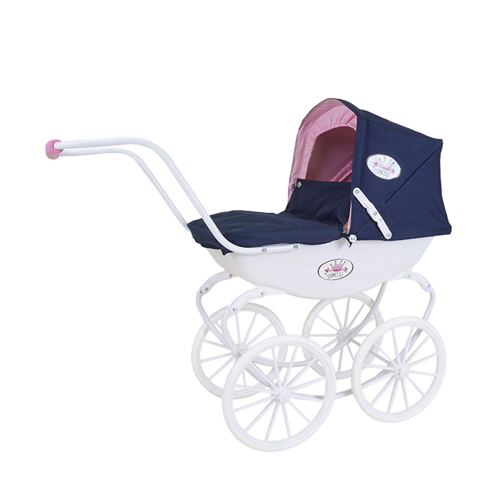 Image of knorr toys Puppenwagen Classic Pram Blau