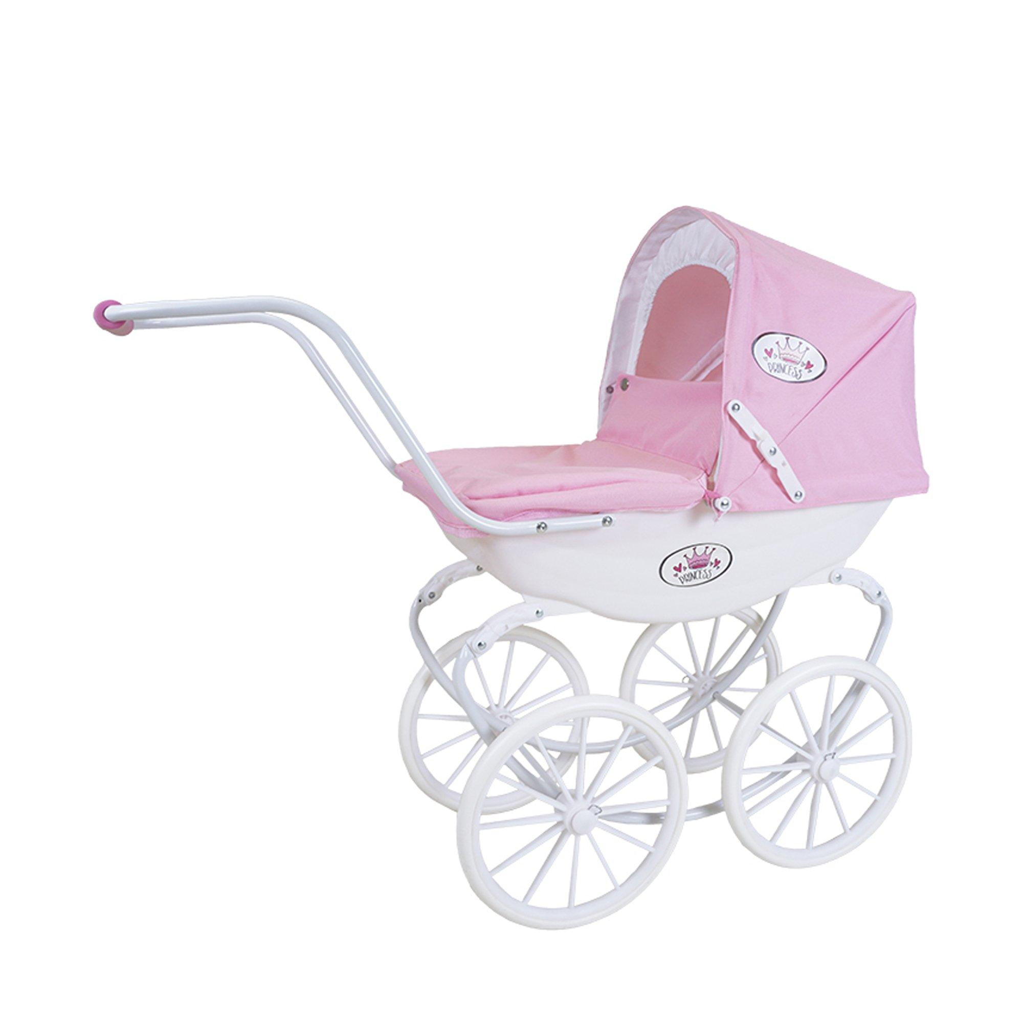Image of knorr toys Puppenwagen Classic Pram Rosa