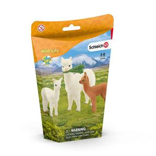 Schleich  42544 Famiglia di alpaca 