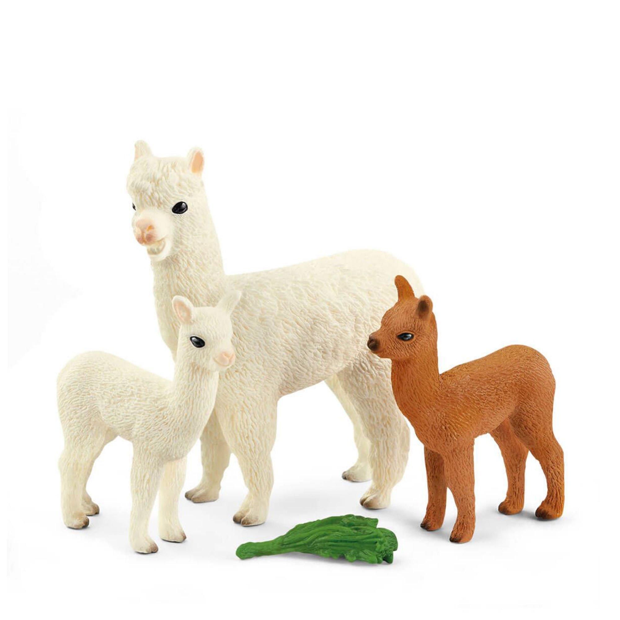 Schleich  42544 Famiglia di alpaca 