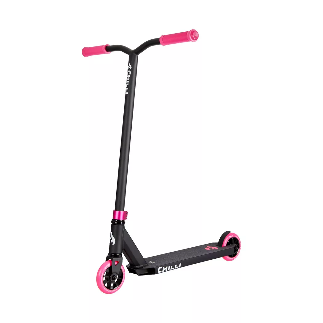CHILLI - Base, Monopattino per parco da skat, Fucsia, One Size
