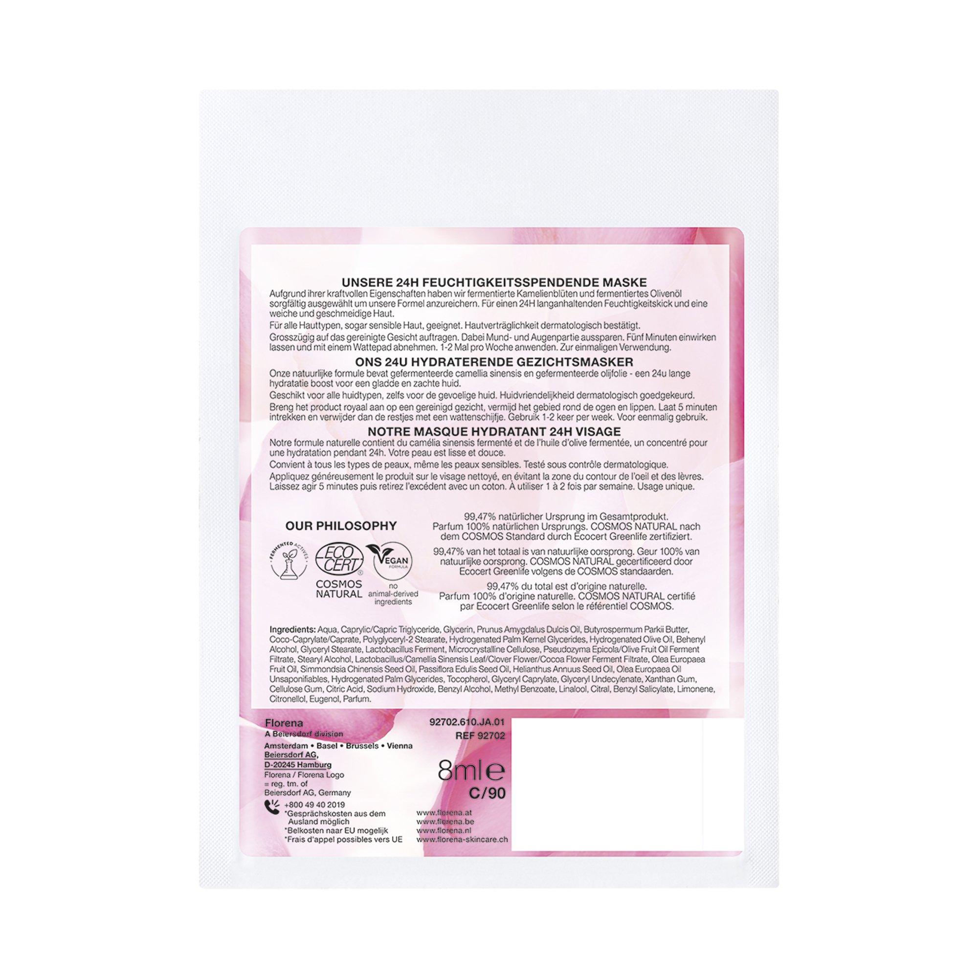 Florena 24H Hydrating Mask Florena Ferm Hydra Mask 8ml 