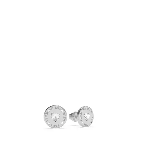 GUESS FROM GUESS WITH LOVE Boucles d'oreilles Argent