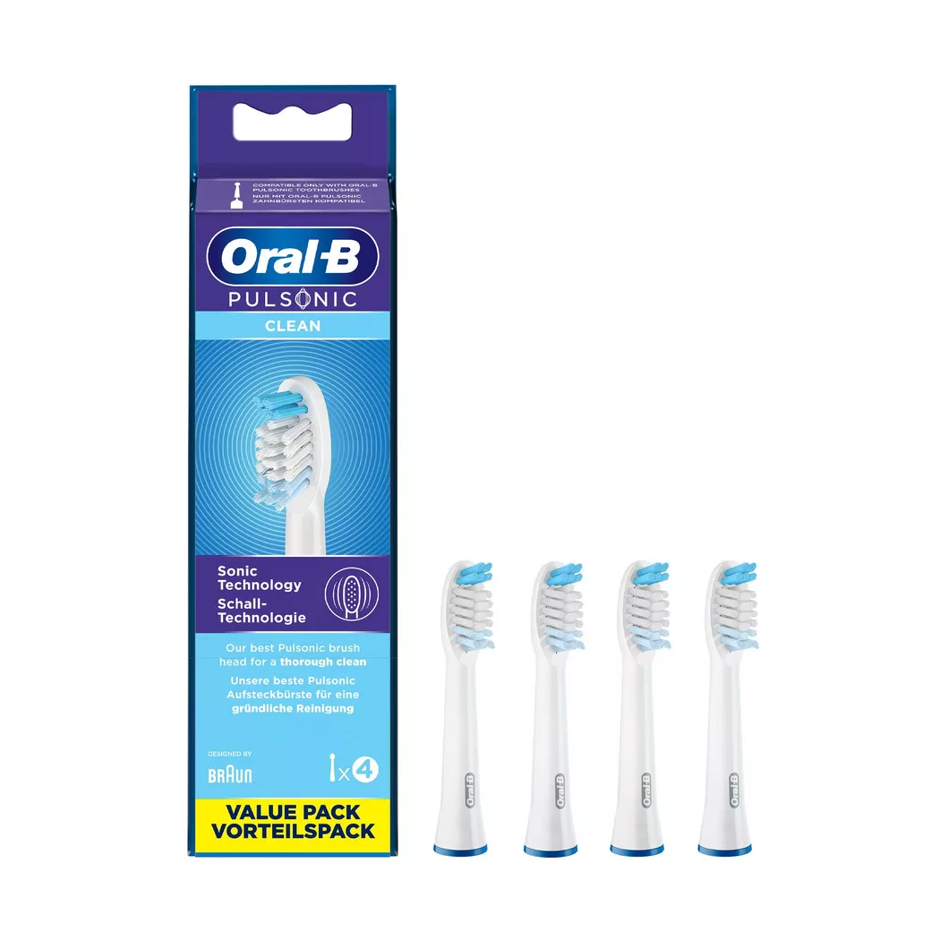Oral-b Nettoyage Pulsonic 4 Unités White One Size unisex