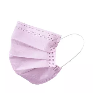 Pinke Hygienemaske 3-Lagig, Mundschutzmasken, 50 Stück