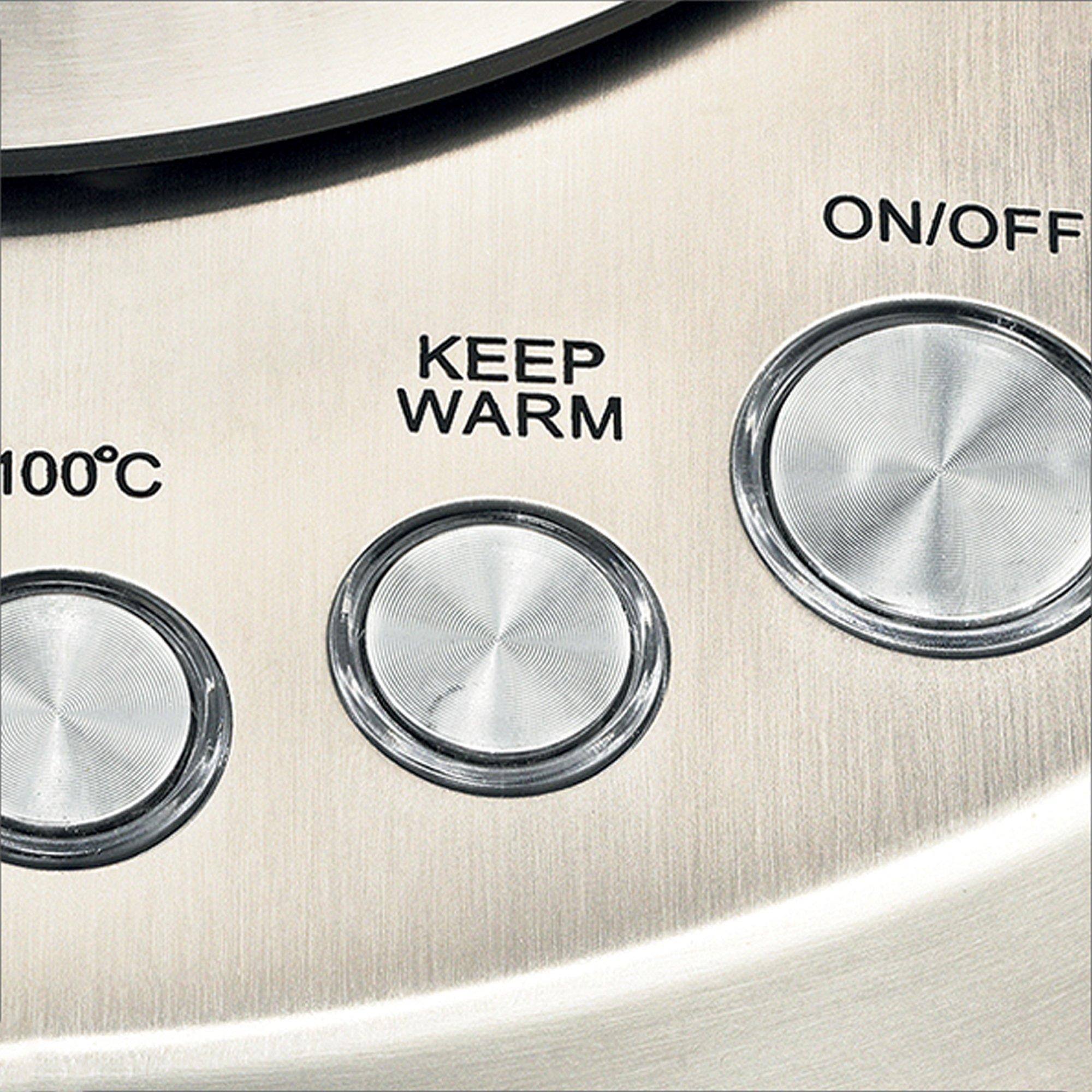 Solís Wasserkessel mit Temperatureinstellung Vario Temp Kettle 