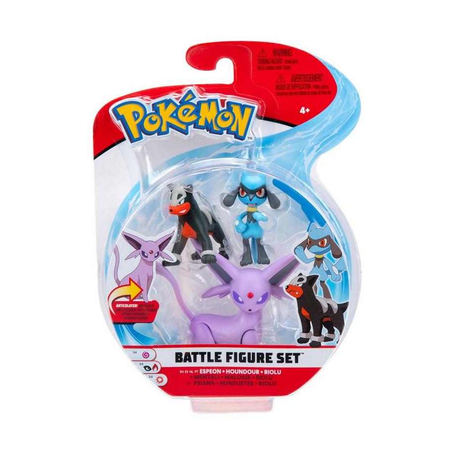 Pokémon  Battle Figure, 3er-Pack, Zufallsauswahl  