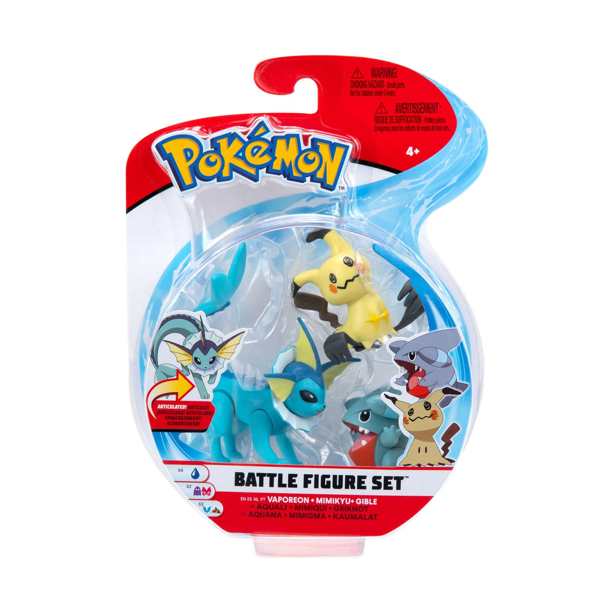 Pokémon  Battle Figure, Pack de 3, assortiment aléatoire 