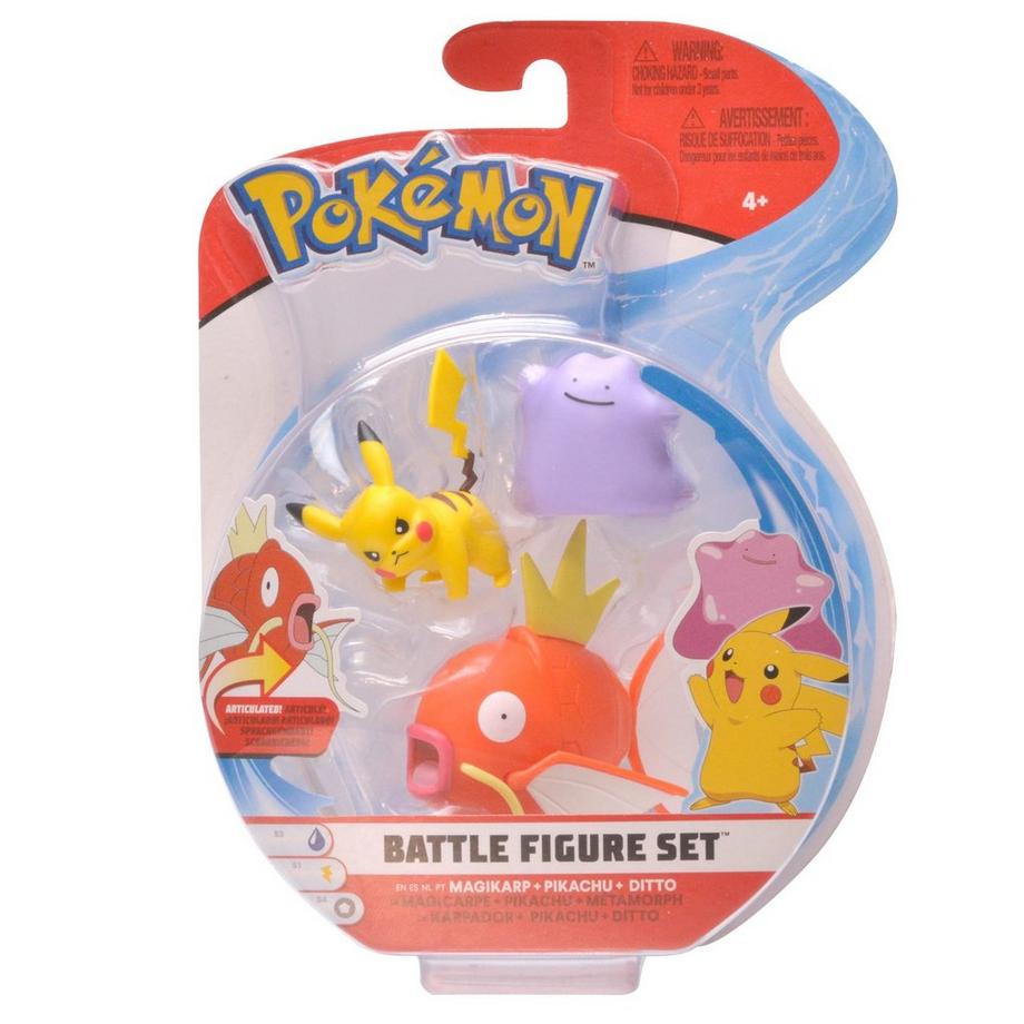 Pokémon  Battle Figure, 3er-Pack, Zufallsauswahl  