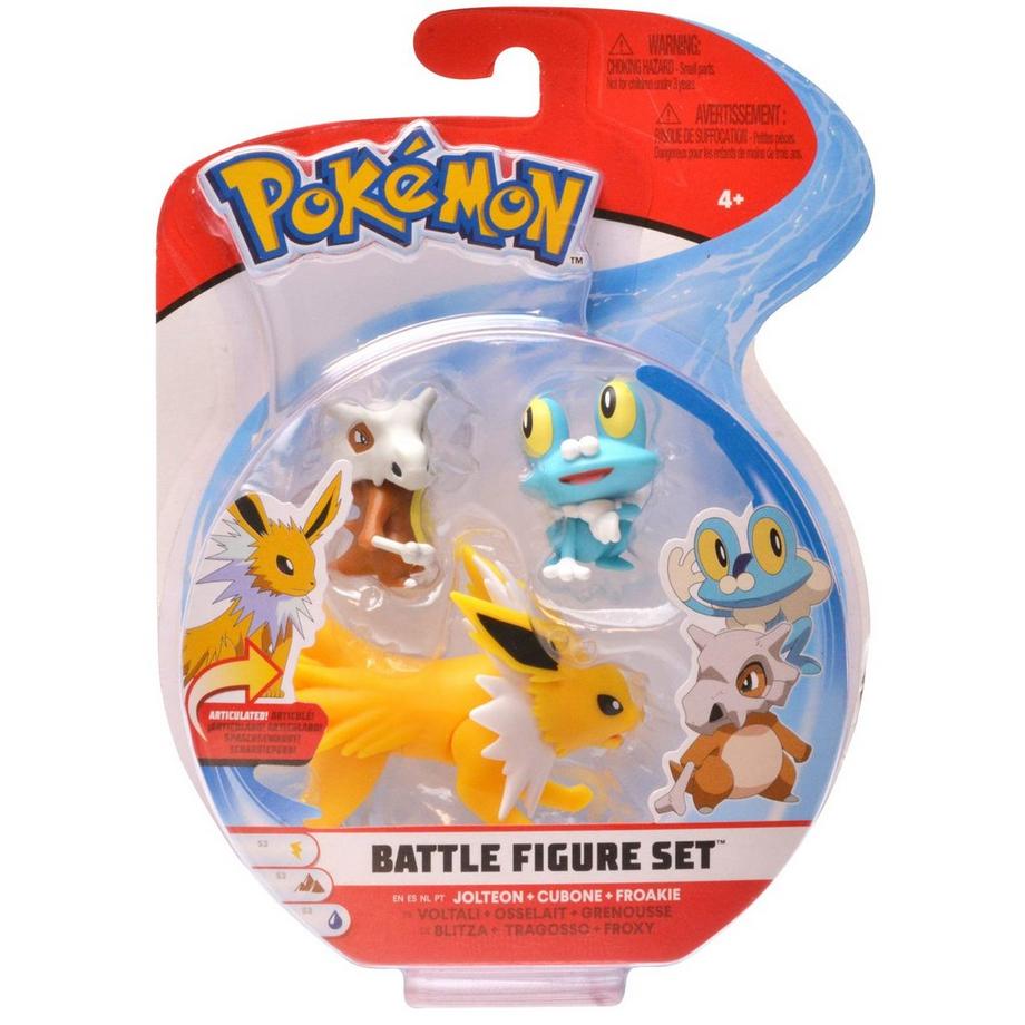 Pokémon  Battle Figure, 3er-Pack, Zufallsauswahl  