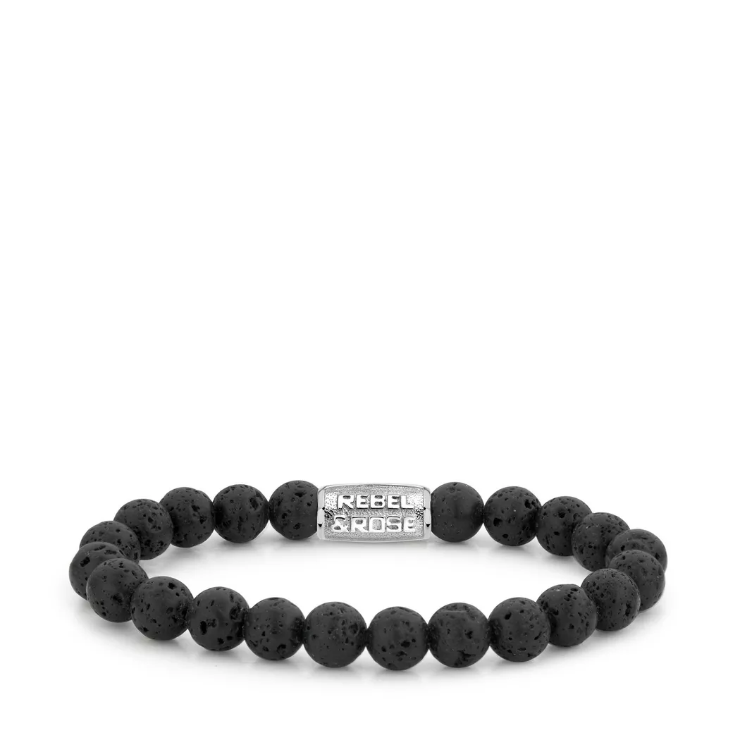 Rebel & Rose - Armband, M, Black
