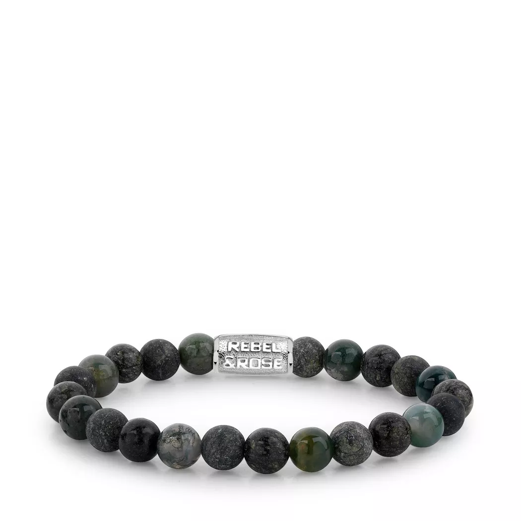 Rebel & Rose - Armband, L, Grün