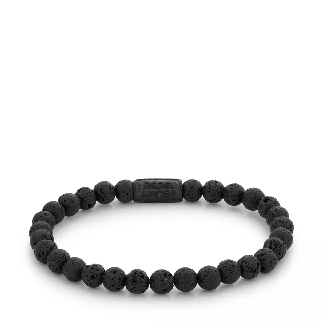Rebel & Rose - Armband, M, Black 2